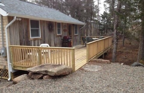 Corea Cabin | Be the first to rent this all newly renovated 1930s Log Cabin in Corea.