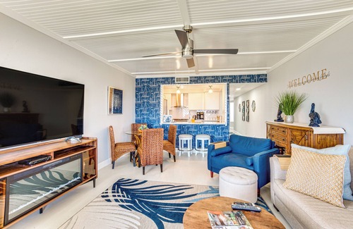 Beachwalk Condo | Beach Access: Ocean-View Condo w/Screened Balcony