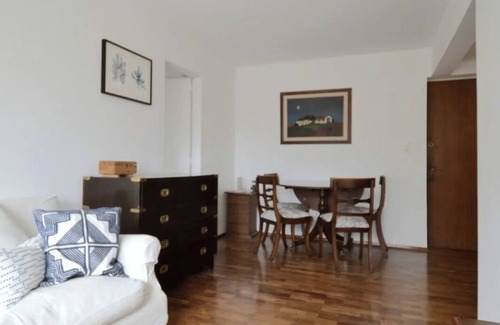 Pocitos Apartment | Beach and city in Montevideo.