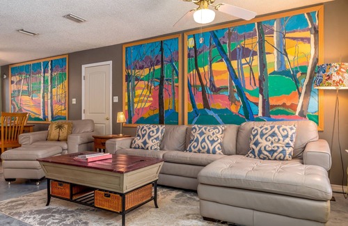 Dauphin Island Apartment | Beach Boho - Pet Friendly! Prime Location Close To The Bird Sanctuary, Bike Path, Billy Goat Hole Boat Launch As Well As The Mobile Bay Ferry! 2 Bedroom Apts by Redawning