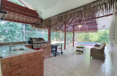 El Palmar House | Beach House with Pool Steps away from the beach