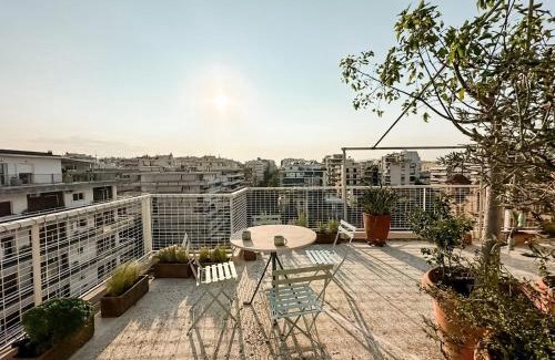 Palaio Faliro Apartment | Beach rooftop Athens Riviera