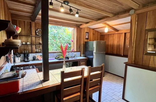 Cahuita House | Beach villa w/fiber optic internet- Steps to beach with garden full of wildlife!