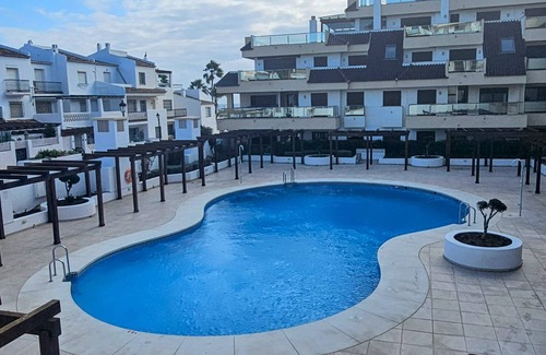 Castillo de Sabinillas Apartment | Beachfront Puerto de la Duquesa with Sea and castle views