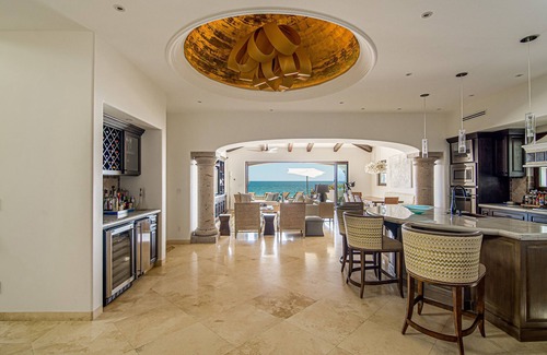 Buzzards House | Beachfront 4BD Villa with a Wrap Around Upper Terrace and a Private Pool