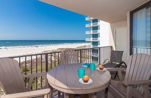 Orange Beach Condo | "BEACHFRONT" 4th Floor Condo ~ Phoenix East ~ Balcony ~ ORANGE BEACH OCEANFRONT