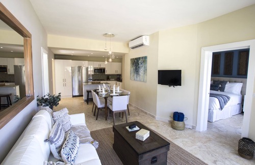 Las Terrenas Apartment | Beachfront AND Oceanview Condo! Daily cleaning and cooking included
