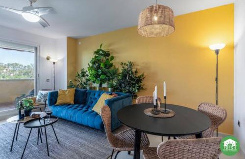 Mezquitilla Apartment | Beachfront apartment - terrace with sea view - pool