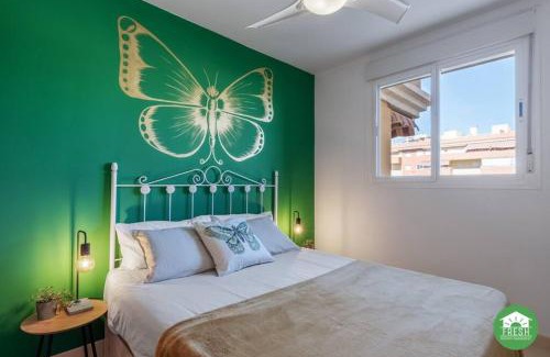 Mezquitilla Apartment | Beachfront apartment - terrace with sea view - pool