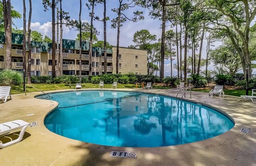 Palmetto Dunes Condo | Beachfront Complex - 3 Pools -Tennis - Family Fun!