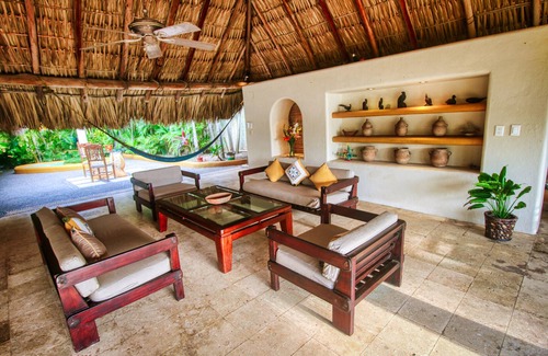 Ixtapa - Zihuatanejo House | Beachfront Home in La Ropa with Pickleball Court!