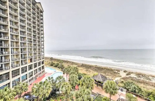 Briarcliffe Acres Condo | Beachfront Resort Condo w/Lazy River & Pools.