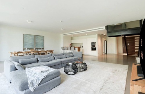 Dubai Apartment | Beachfront Ultra 4BR Duplex | Sea & Burj Views