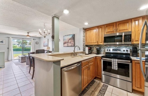 St. Augustine Beach Condo | Beachside Retreat-Courtyard Villa~Beachside by RedAwning