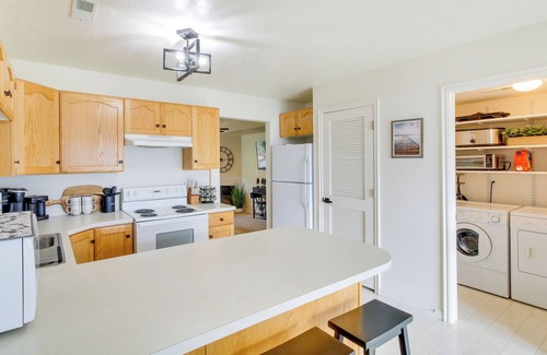 Harbor Village Condo | Bear Lake Oasis w/Heated Pool & Scenic Patio!
