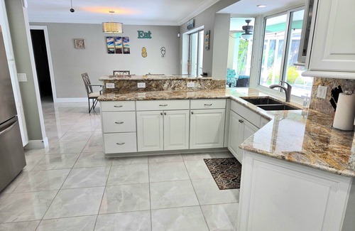 Lely Golf Estates House | Beautiful 3B/2B with new pool on the 11th tee box of Hibiscus Golf Course