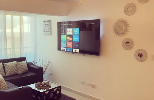 Santiago de los Caballeros Apartment | Beautiful 3BR apt-WiFi-SmartTV-Pool-Gym-Playground - Gated 24hr Security