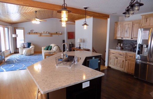 Cohasset House | Beautiful 4 BDRM Retreat on Loon Lake with Sauna and Sand Beach!