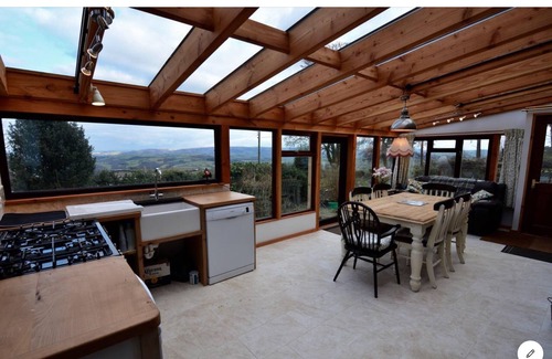 Trefeglwys House | Beautiful 500 year old Farmhouse full of charm and character with wood burner.