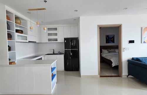 Hue City Centre Condo | Beautiful and luxurious home with mountain view, full kitchen and strong WiFi.