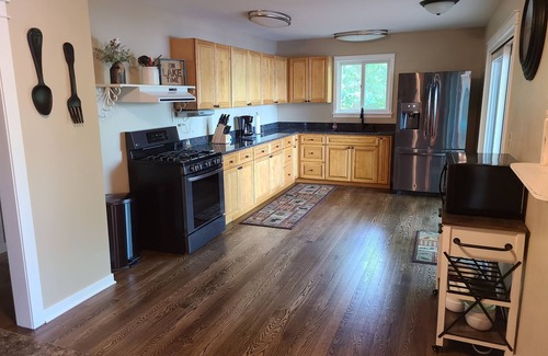 Chetek House | Beautiful and Spacious Lake Home! Large Deck Overlooking Lake!