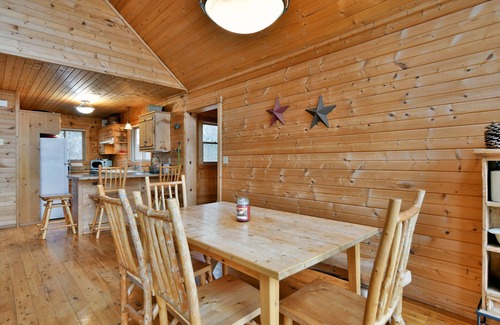 Trego Cabin | Beautiful Cedar Chalet Lake Cabin on Middle Lake!
