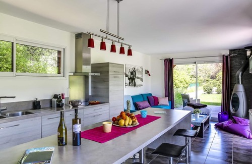 Cessenaz Ski Chalet | Beautiful chalet on Lake Annecy, with SPA terrace and magical mountain view