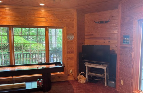 Reed Creek House | Beautiful fall views on Lake Hartwell! Deep cove! Everything you need to relax!