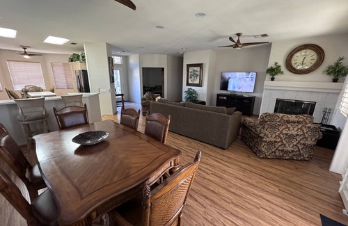 Desert Palms House | Beautiful Gated, 3 bed 2 bath! Golf 45 holes, Tennis, Pickleball & more!