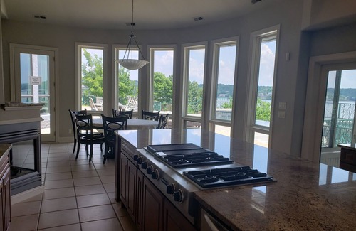 Sunrise Beach House | Beautiful Home on a Point Private Pool, Hot Tub and Boat Dock