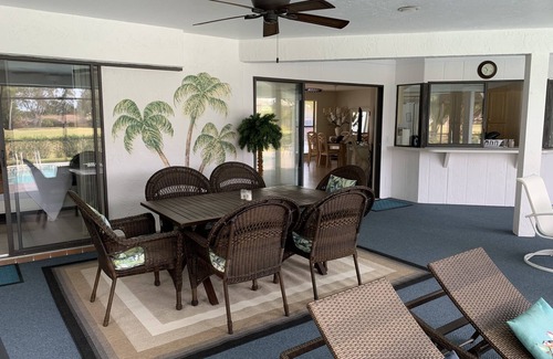 Lely Golf Estates House | Beautiful house with golf course view and gorgeous sunsets.