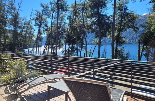 Correntoso Apartment | Beautiful lakefront apartment with heated pool