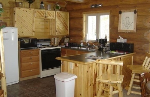 Au Train Cabin | Beautiful log cabin nestled in the Hiawatha National Forest located in The UP.