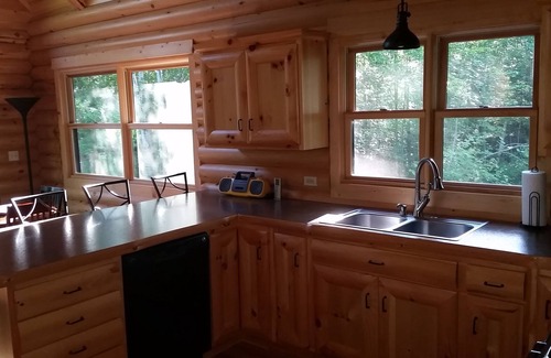 Orr Cabin | Beautiful Log Cabin on Remote Lake, with Limited Public Access.