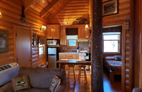 Steinauer Cabin | Beautiful Log Cabin ~ The “Covey” ~ On 182 Acres ~ Natural Paradise!