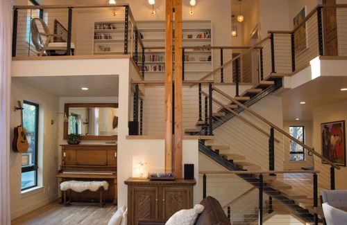 Warm Springs House | Beautiful Mountain Modern Home with well equipped kitchen. Perfect for families.