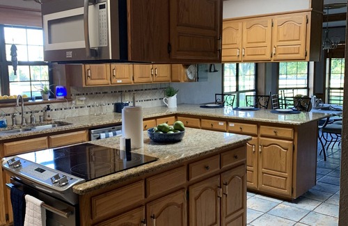 Hugo House | Beautiful, secluded ranch home with 3 bdrm and 2 bath