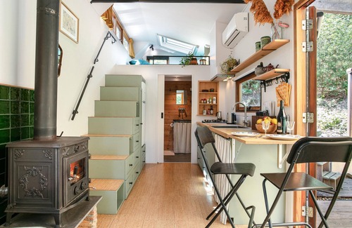 Uden House | Beautiful tiny house with hottub in the woods