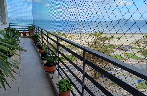 Boqueirao Apartment | Beautiful view of the sea and waterfront gardens!