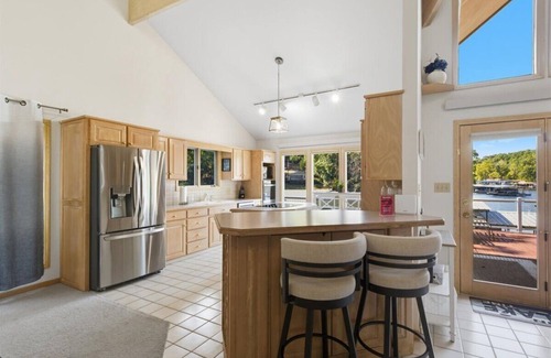 Sunrise Beach House | Beautiful Views in Sunrise Beach w/Boat Slip, Private Dock & Gaming