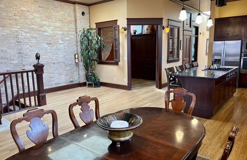 Kalispell Condo | Beautifully Renovated Top Floor Private Loft In Historic Downtown Kalispell.