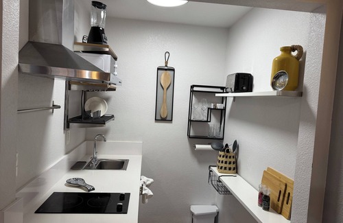 Stockton Apartment | Beautifully Studio apartment, offering a warm ambiance with modern amenities.