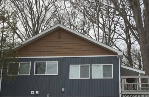 Ludington Cottage | BEECH - Grace Landing Cottages With Stunning Sunsets Over Hamlin Lake