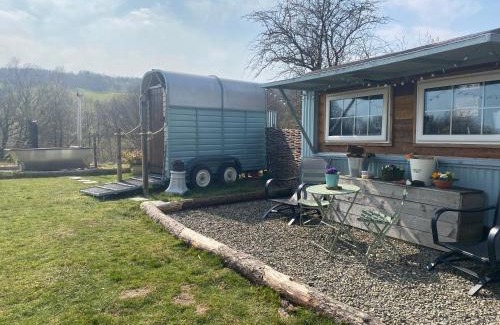 Llanidloes Cabin | Belan Bluebell Woods Shepherds Hut