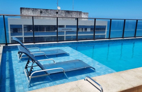 Barra Apartment | Belo apt Próximo ao Farol da Barra com Piscina no Terraço