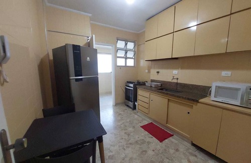 Gonzaga Apartment | Best point of the Gonzaga, building facing the sea, private garage, 3 malls .