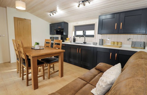 Llanelidan Cottage | BETSI (LODGE 1), pet friendly, with hot tub in Corwen