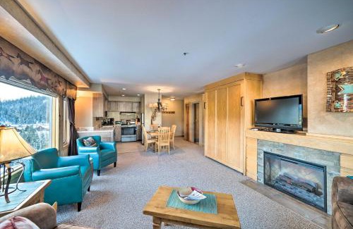 Big Sky Apartment | Big Sky Ski-InandSki-Out Condo with Mountain Views!