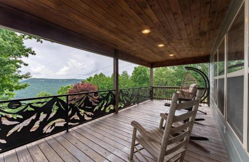 Bryant House | Big Time Hill Cabin with an indoor pool hot tub & great views