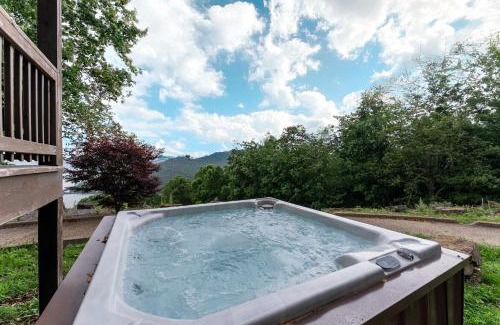 Bryant House | Big Time Hill Cabin with an indoor pool hot tub & great views